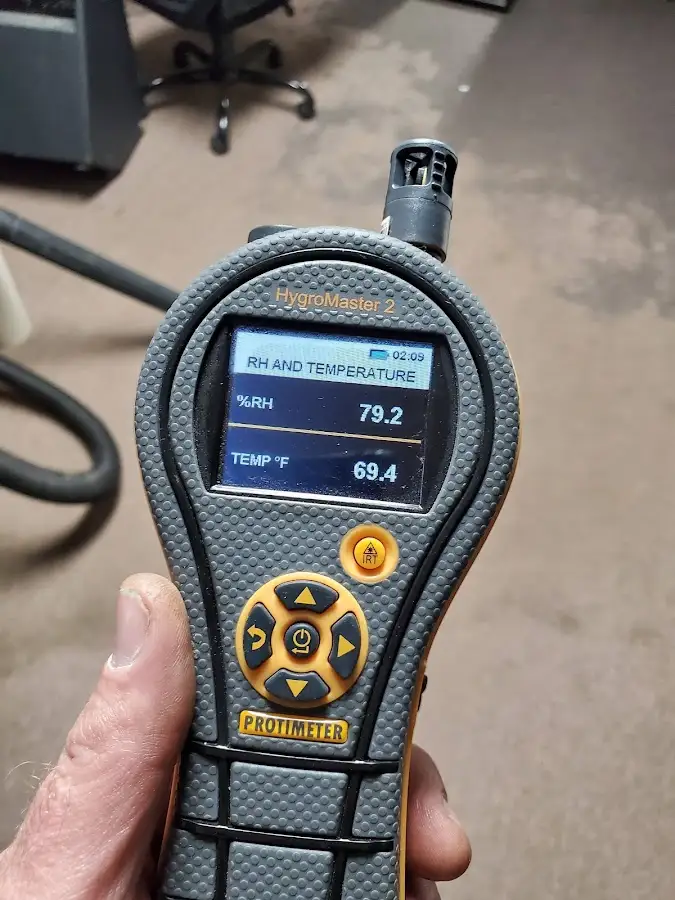 Moisture meter humidity assessment for Fire & Smoke Damage Restoration in University of California-Santa Barbara